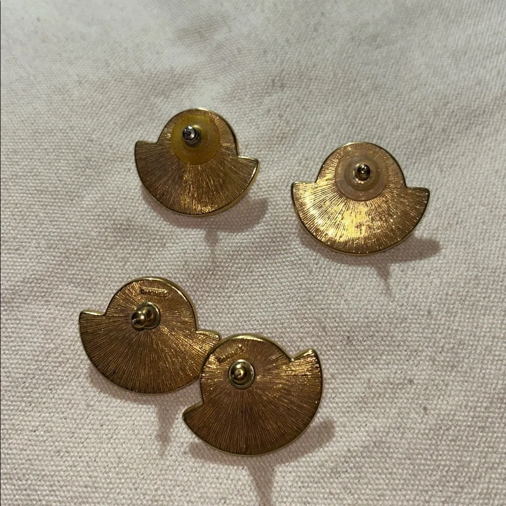 Monet Vintage Earrings 2 pair